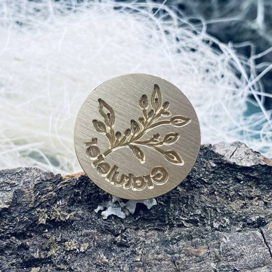 Papirdesign-lakkstempel -Gratulerer