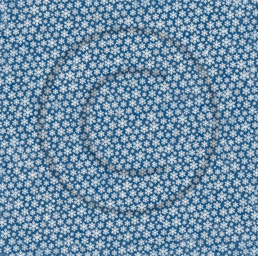 Papirdesign Mønsterark 12´x12´ - Hjem til jul  - Blåtime -  PD18513