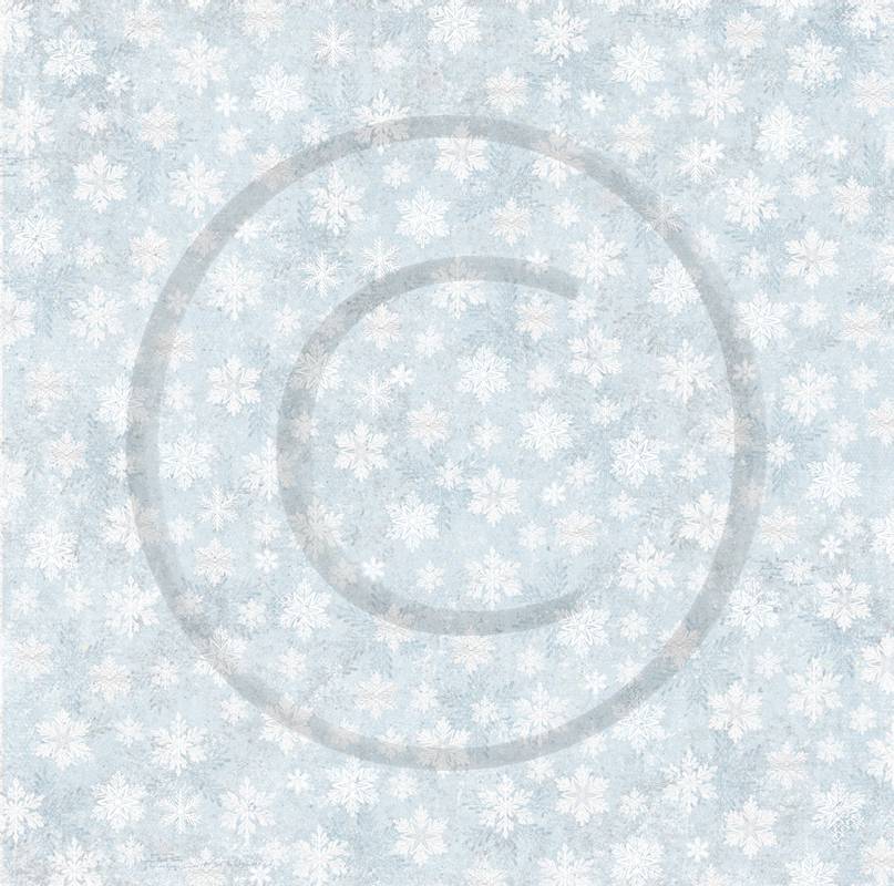 Papirdesign Mønsterark 12´x12´ - Hjem til jul  - Stjernesludd-  PD18512
