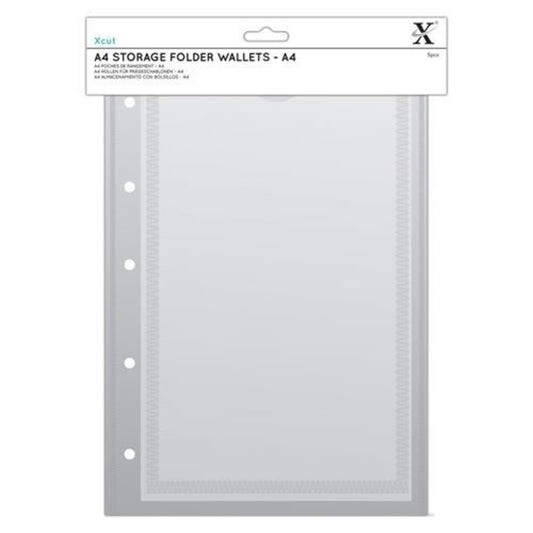 Xcut A4 Storage Folder Wallets A4