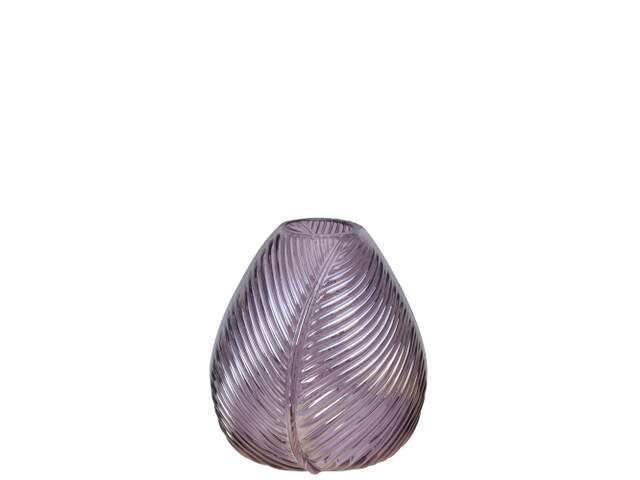 Vase, glass H: 18