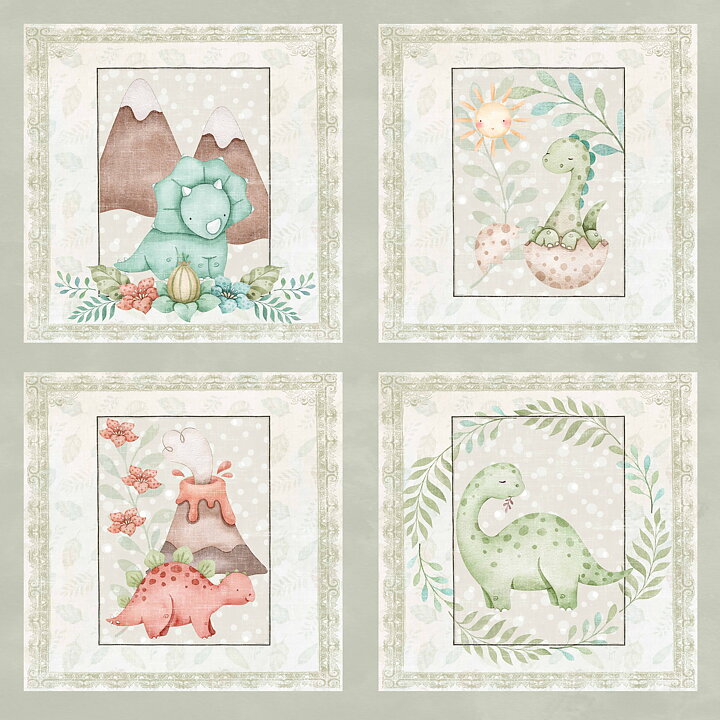 Reprint - Dinos - 12x12 - Dinos Cards
