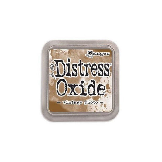Distress oxide stempelpute Vintage photo