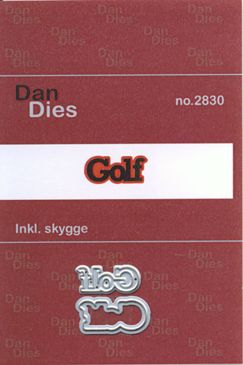 Dan Dies - tekstdie «Golf»