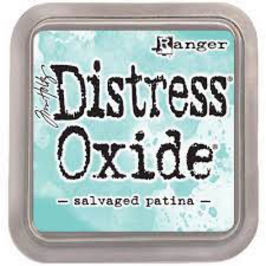 Distress oxide pute, Salvaged patina