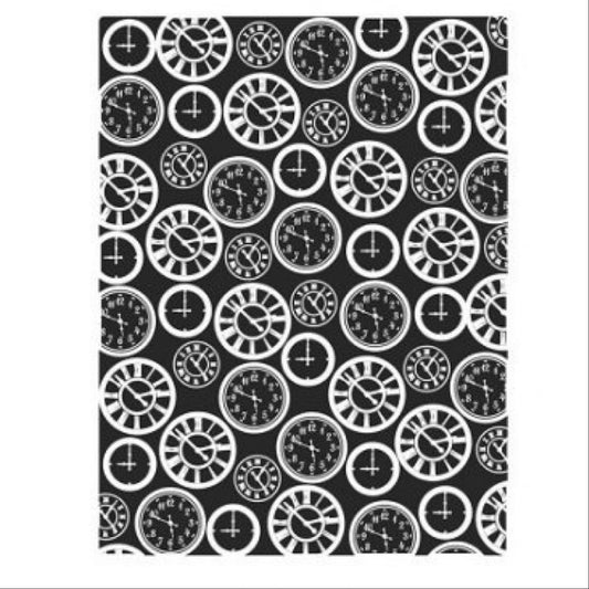 Cheery lynn designs xl Embossing plate clocks