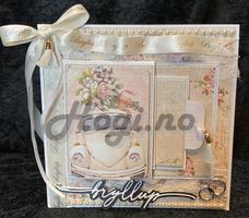 Hobbypakke - Kort med spennende uttrekksdel.