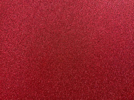A4 - Glitterkartong - rød
