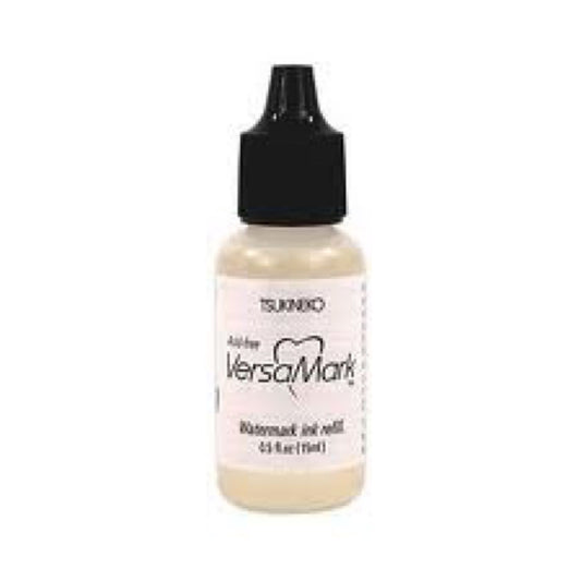 Versamark watermark ink refill, påfyllingsflaske til embossing limpute.