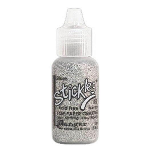Glitterlim, Stickles silver- glitterlim sølv