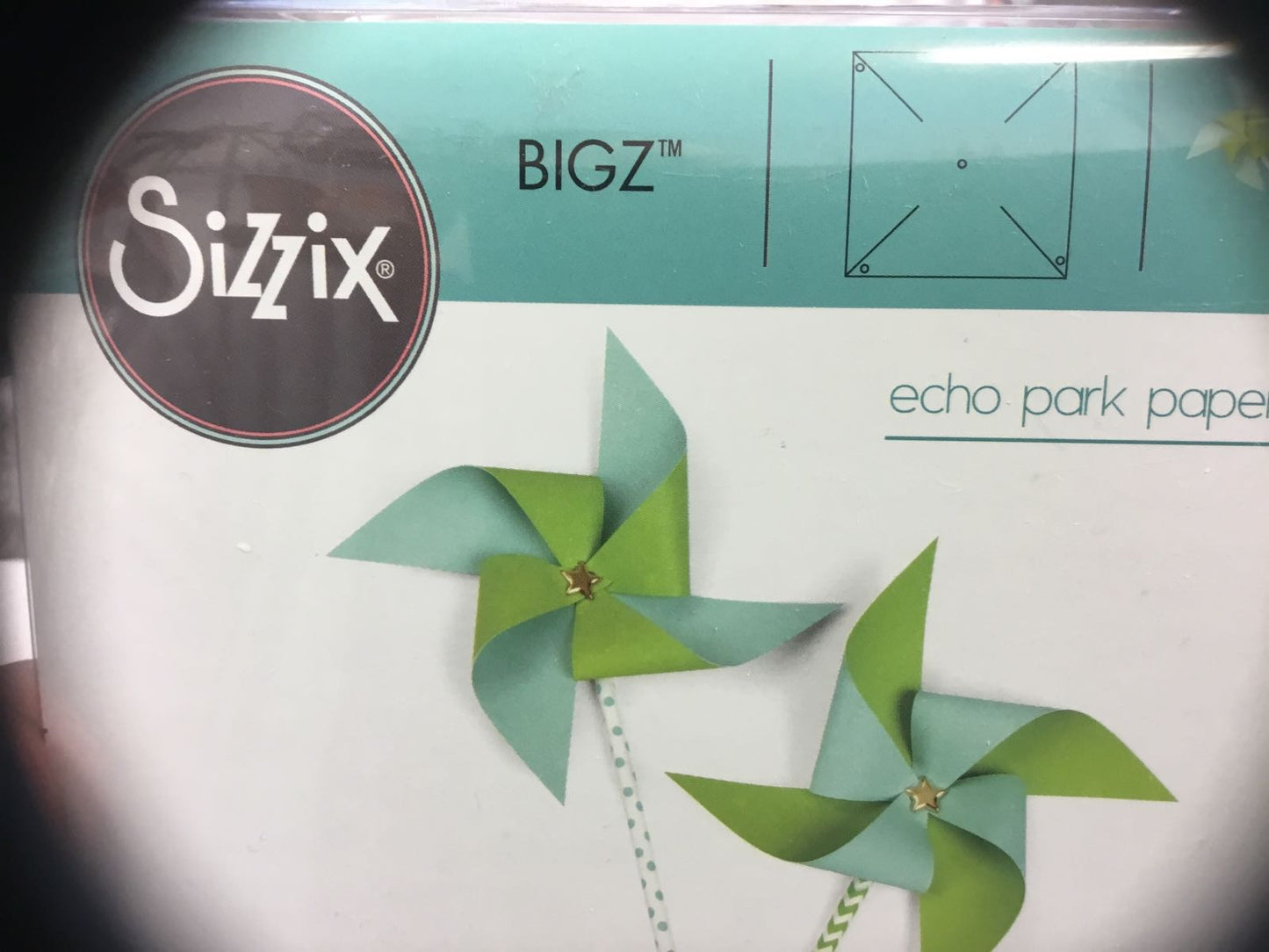 TILBUD -30% Sizzix bigz die - Pinwheel - vindmølle 3D