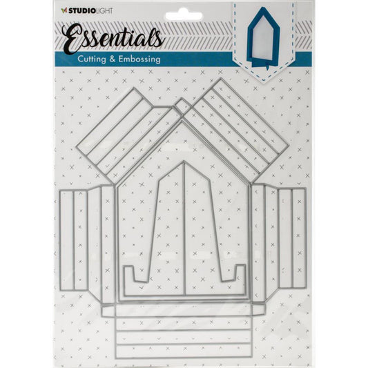 Studio Light Dies - Essentials cutting & embossing - Ramme hus  Big frame