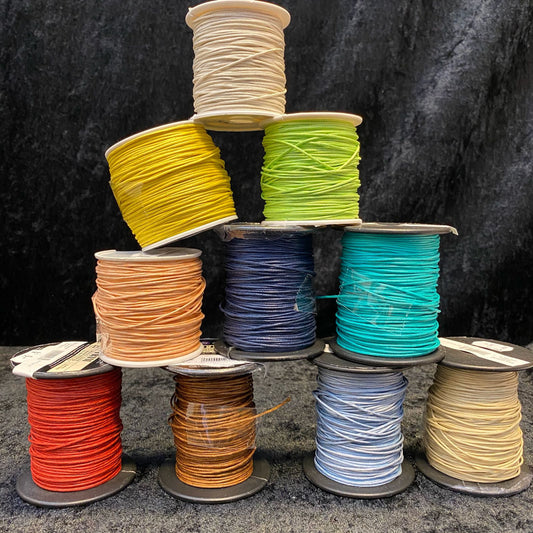 Snøre voksbelagt bomull / wax 1mm