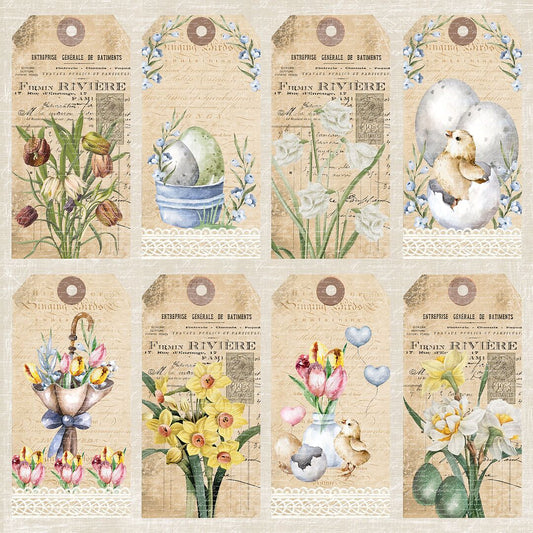 Vintage Easter Collection - Tags