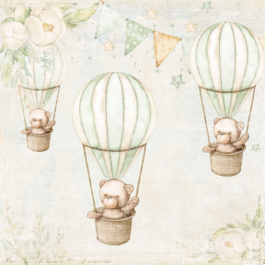 Reprint - Teddy Boy - Air Balloons