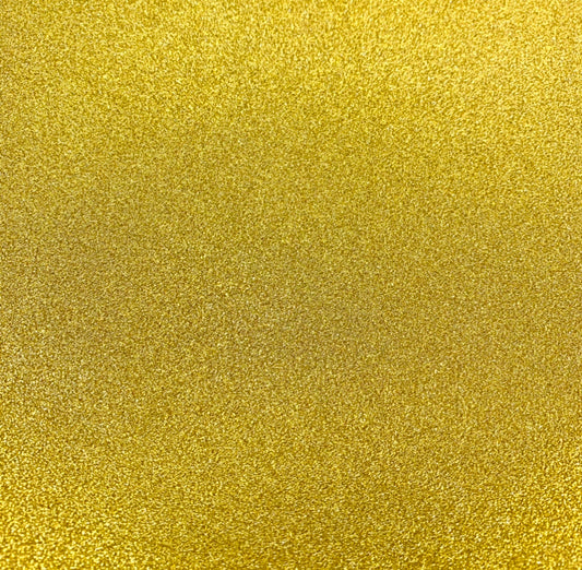 Glitterkartong gul A4