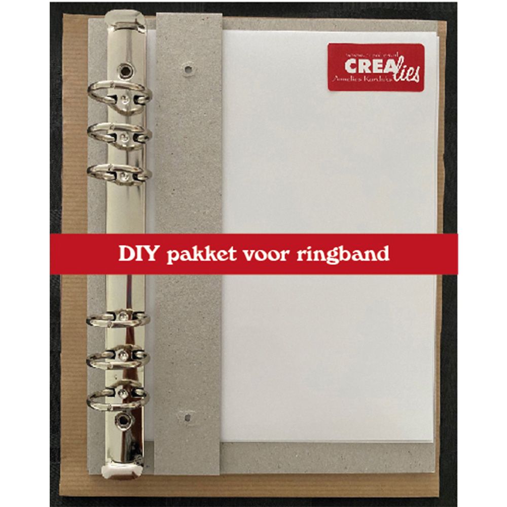 Crealies A5 planner package DIY kit. Album/ bok/ perm/ bulletjournal kit.