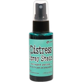 Distress spray stain  Salvaged Patina