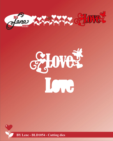 By Lene dies Love 5,6x2,7cm