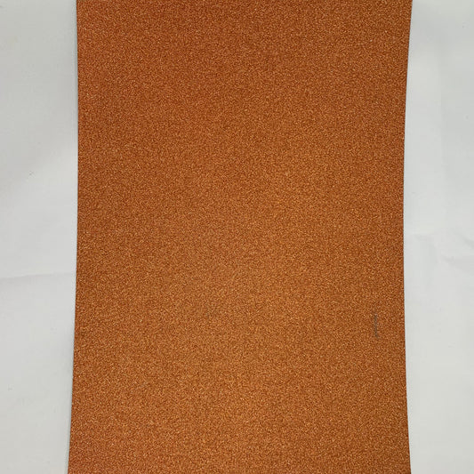 A4 - Glitterkartong - oransje