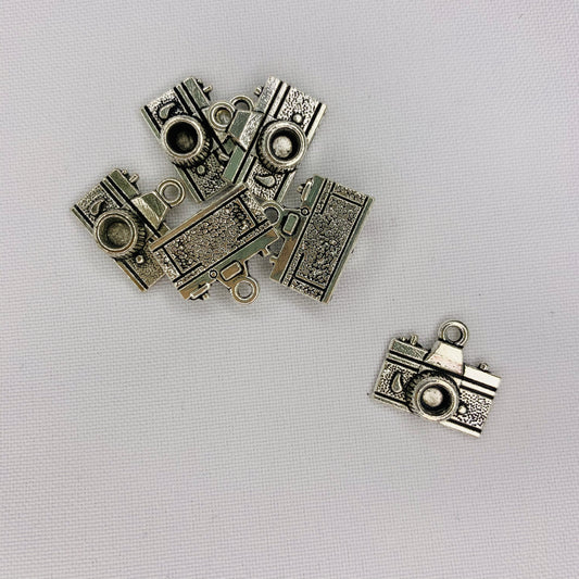 Charms sølv kamera 15mm