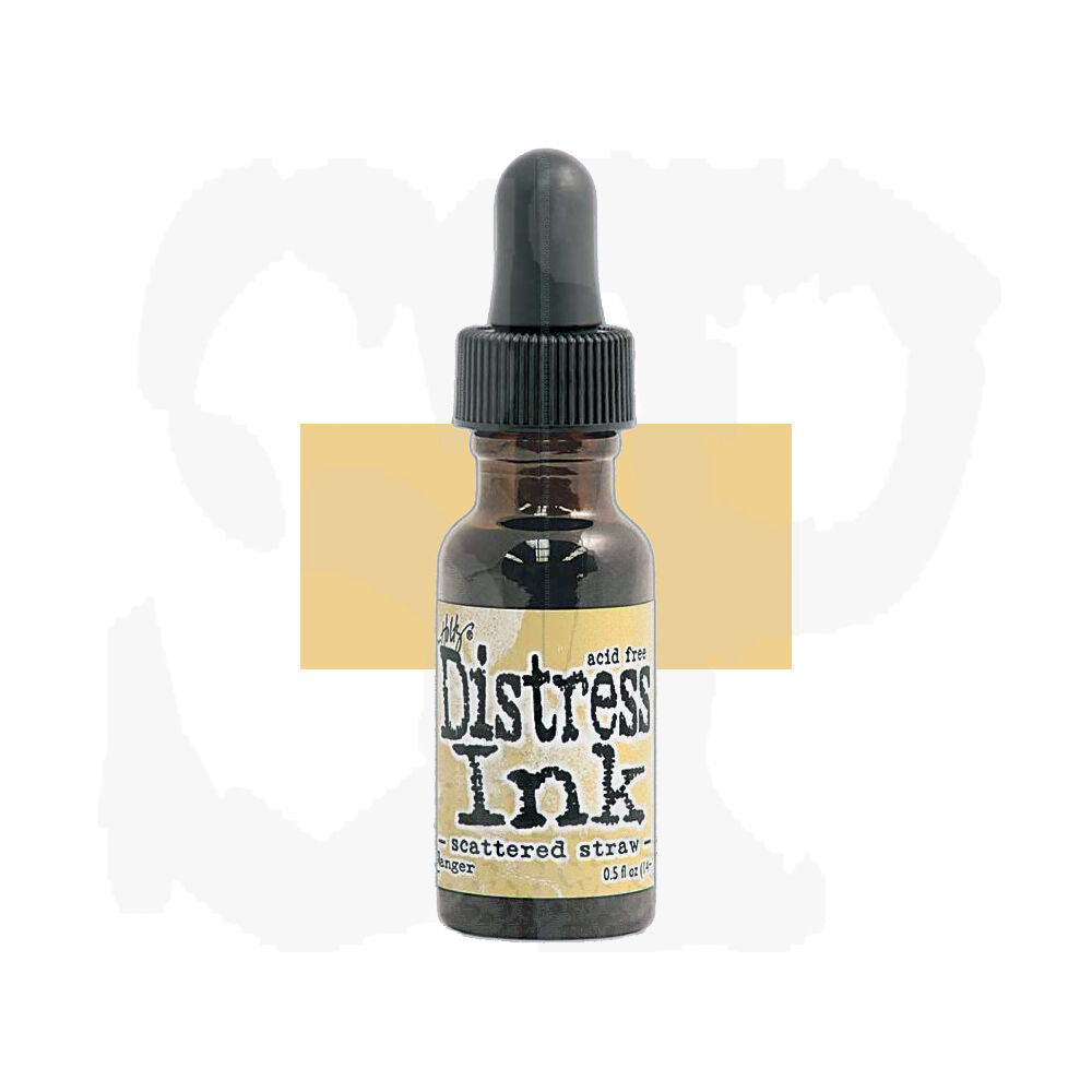 Distress ink refill  Scattered straw