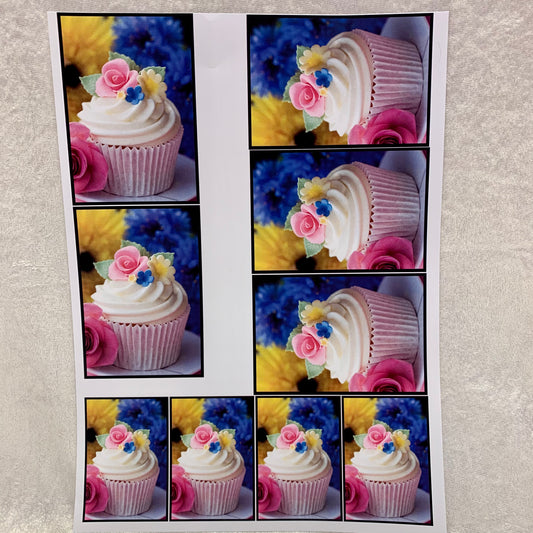 Klippark motiv - Cupcakes