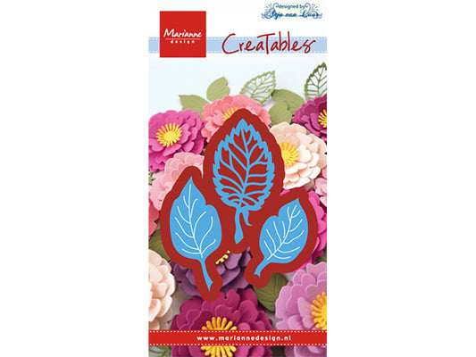 Marianne Design creatable – blader 3 stk (Anja's leaf set)