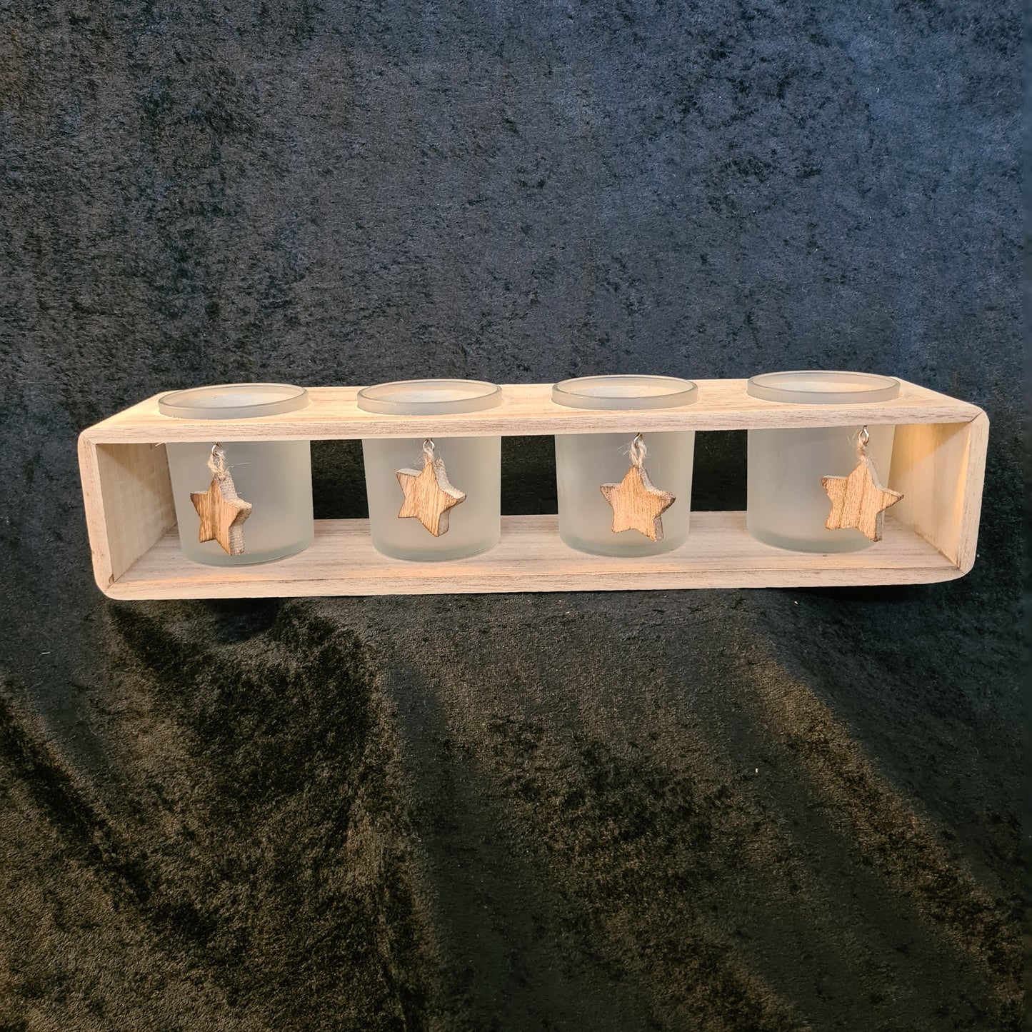 Lysfat med 4 lysholdere