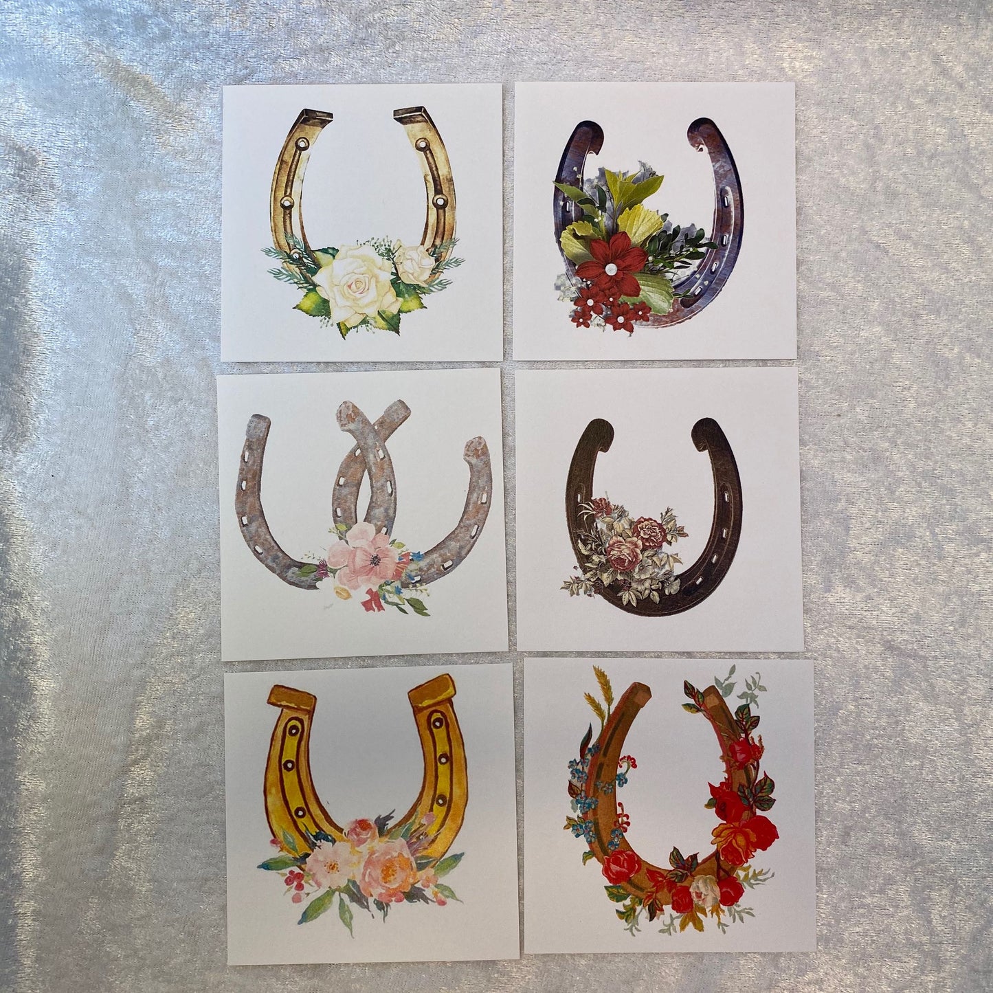 Toppers / motiv- Hestesko Luck and fortune 18 stk