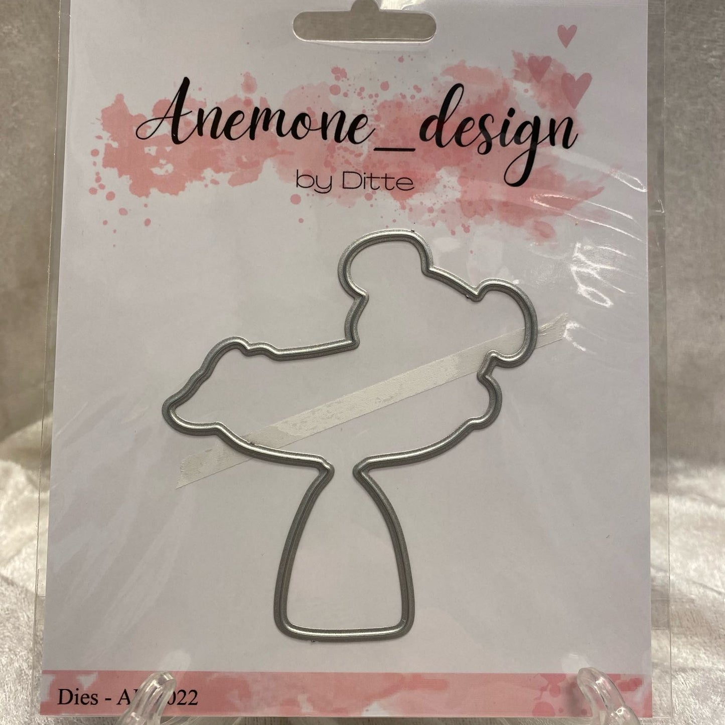 Anemone_design Dies + stempel "Teddy Bear" ADD022/ ADC022