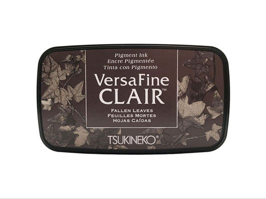 Versafine clair inkpad Fallen leaves, Tsukineko.
