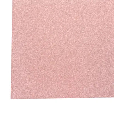 A4 - Glitter kartong - varm rosa