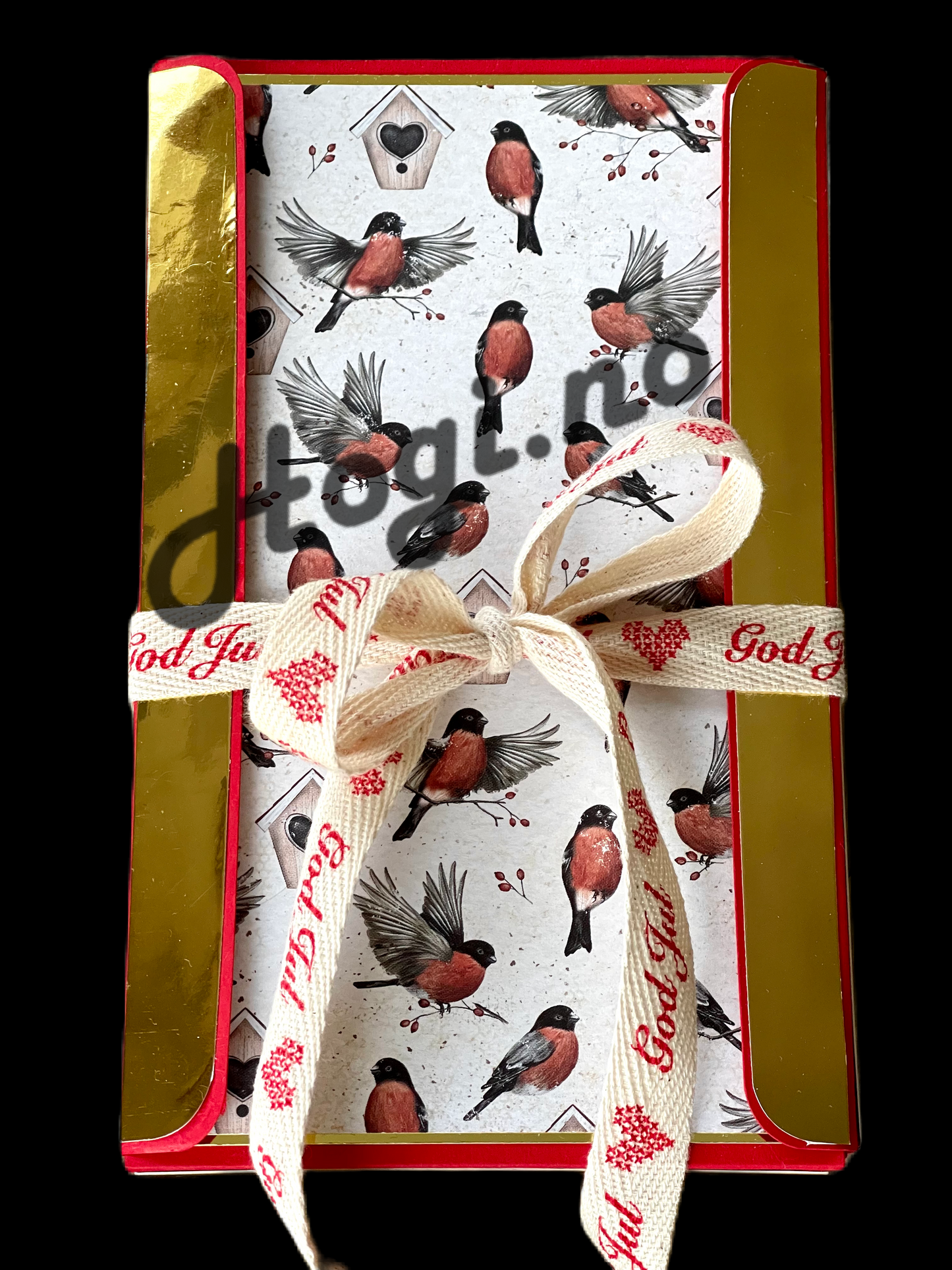 Hobbypakke - Eske med to «vipperom» og innebygget kort