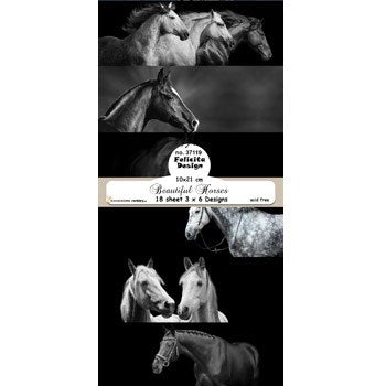 Slimcard arkpakke - Beautiful Horses -