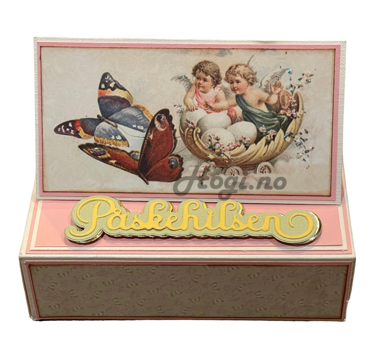 Hobbypakke/ hobbykit - Kvikk lunsj dispenser-eske