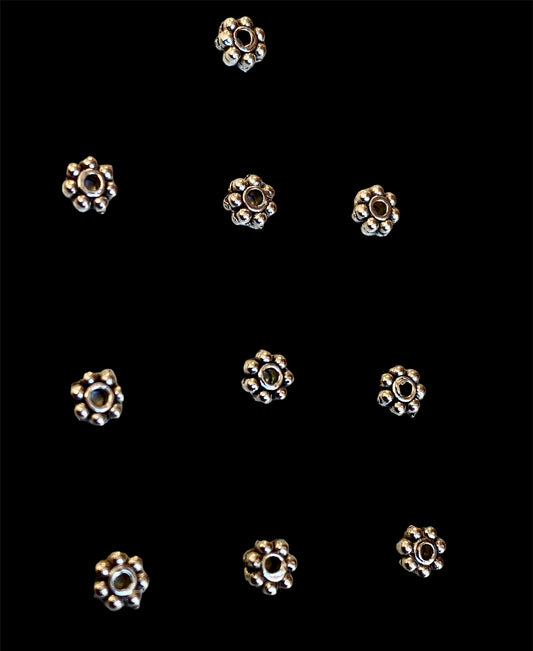 Charms til bunad / bordkort - sølvfarget