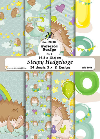 Arkpakke - Sleepy Hedgehoge 14,8x10,6