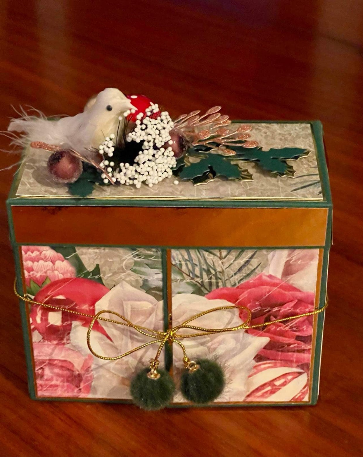 Hobbypakke - telysholder  med skuff.