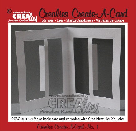 Crealies dies - Create a card dies no 1