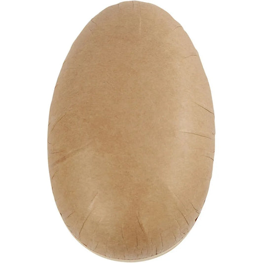 Papp egg - to delt, 18x11 cm