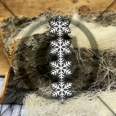 Papirdesign dies - Snøkrystall - 6