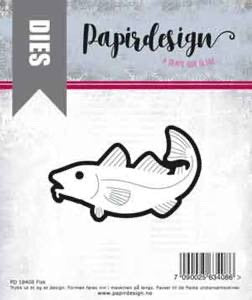 Papirdesign dies - fisk pd18408