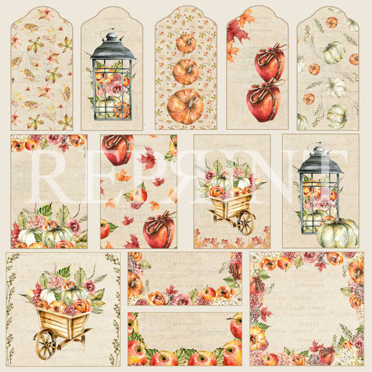 Reprint - Shades of fall - Tags - RP0383