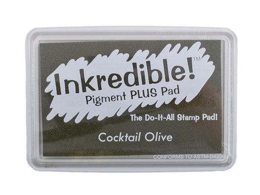 TILBUD ! Inkredible! Pigment plus pad Cocktail oliven