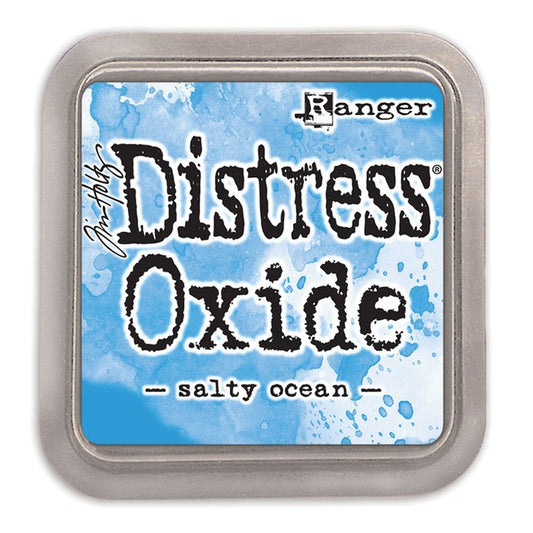 Distress oxide ink pad - salty ocean