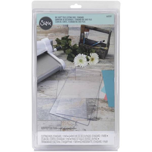 Sizzix Big Shot Plus Cutting Pads / kutteplater A4 1 Pair Standard