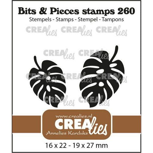 Crealies stempel - Botanical leaf 2