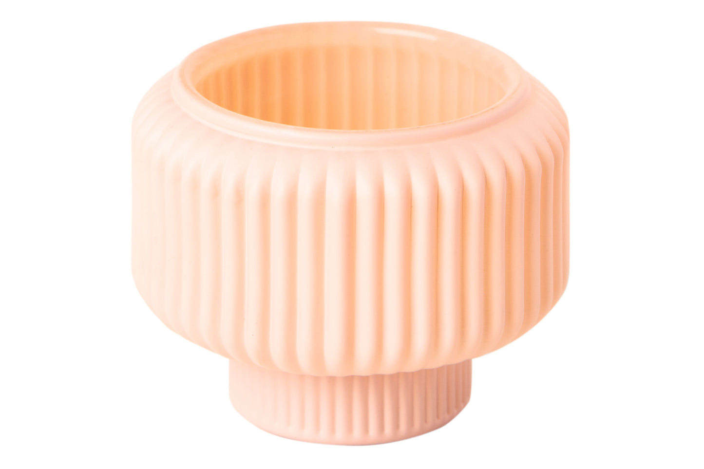 Smart lysestake til telys og Kronelys - lys rosa / rose H:7cm