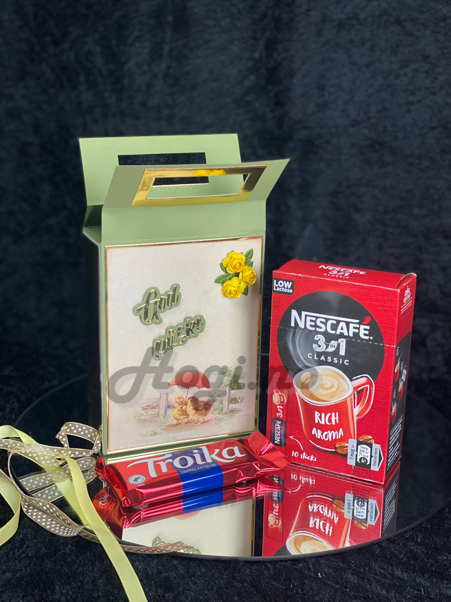 Hobbypakke - Hogi.no’s Eske med toppflipp, -flott gaveeske!😍